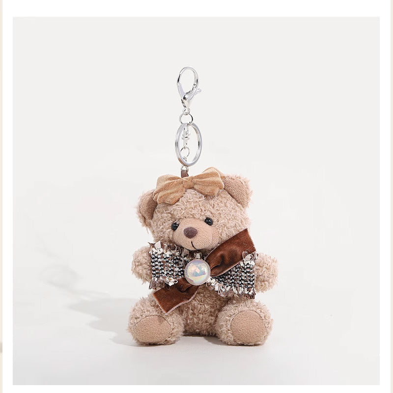 Bag charm ursinho castanho