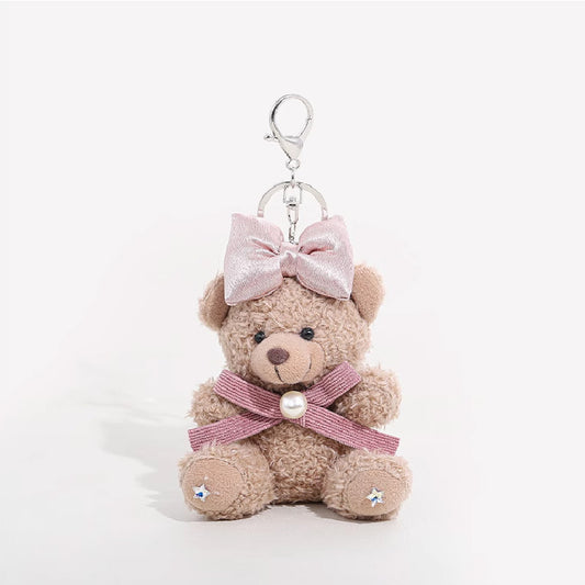 Bag charm ursinho rosa